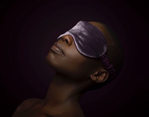 Mirair Life Silk Velvet Eye Mask 'CAMPBELL'